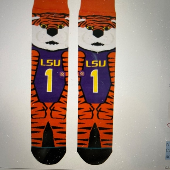 Stance Stance LSU Tigers Mascot team socks - Picture 2 of 4